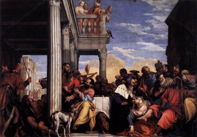 Paolo Veronese, Uczta w domu Szymona faryzeusza